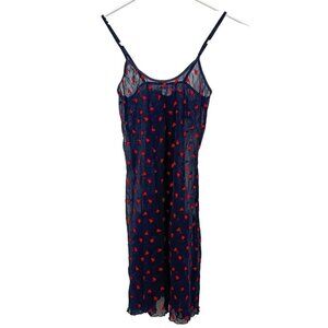Women’s Nordstrom Intimates Lingerie Slip Dress Size Small Valentines Hearts Red